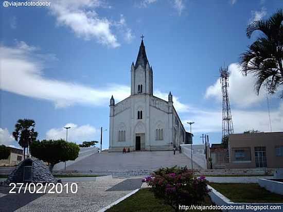 IGREJA MATRIZ DE N.SRA.DO AMPARO-FOTO:SERGIO FALCETTI - RIACHO DO DANTAS - SE