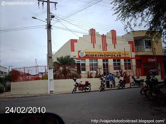 PREFEITURA MUNICIPAL-FOTO:SERGIO FALCETTI - RIBEIRPOLIS - SE