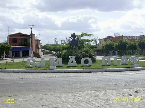 ENTRADA DA CIDADE-FOTO:LEONARDO SOUZA, - SIMO DIAS - SE