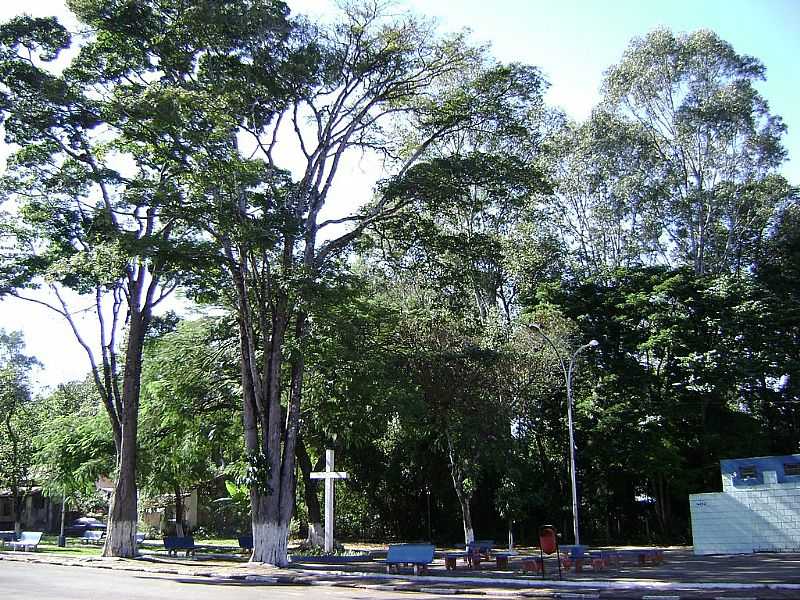 GUAS VERMELHAS-SP-PRAA NO CENTRO-FOTO:ROSELITO FVERO DA SILVA - GUA VERMELHA - SP