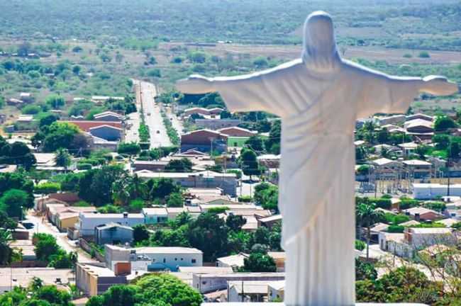 VISTA DA SANTA CRUZ, POR CARLOS ERNANI - OLIVEIRA DOS BREJINHOS - BA