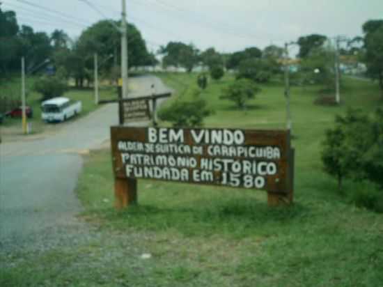 ALDEIA JESUISTICA DE CARAPICUIBA, POR ANTONIO CCERO DA SILVA(GUIA) - ALDEIA DE CARAPICUBA - SP