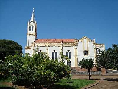 IGREJA MATRIZ-FOTO:LUCAS SOUZA  - ANHUMAS - SP