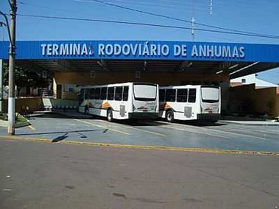 TERMINAL RODOVIRIO-FOTO:LUCAS SOUZA  - ANHUMAS - SP