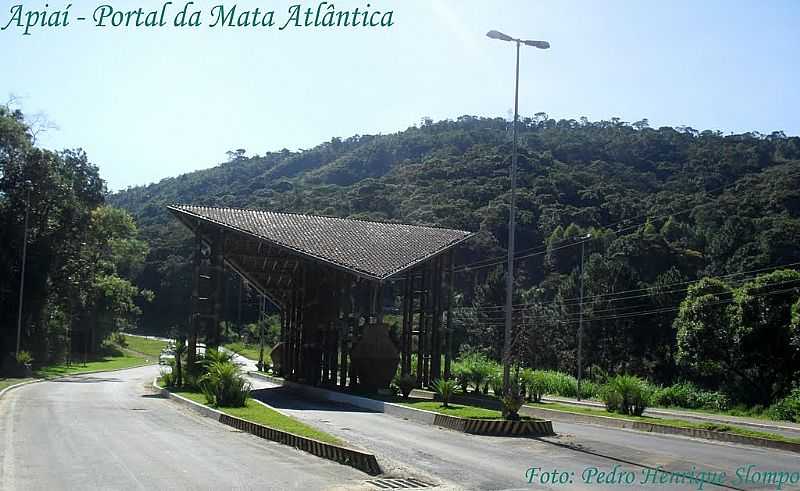 APIA-SP-PRTICO DE ENTRADA-FOTO:PEDRO HENRIQUE SLOMPO - APIA - SP