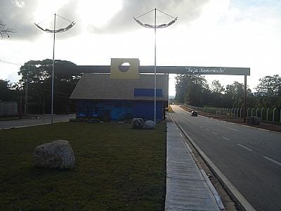 PORTAL DE ENTRADA DA CIDADE FOTO JOO SAVIOLI - ARAOIABA DA SERRA - SP