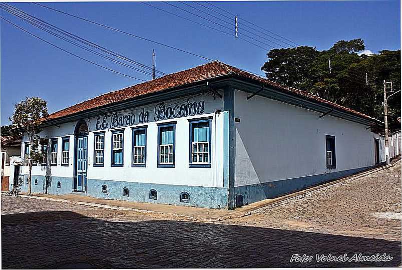 AREIAS-SP-CASARO COLONIAL-E.E. BARO DE BOCAINA-FOTO:VOLNEI ALMEIDA - AREIAS - SP