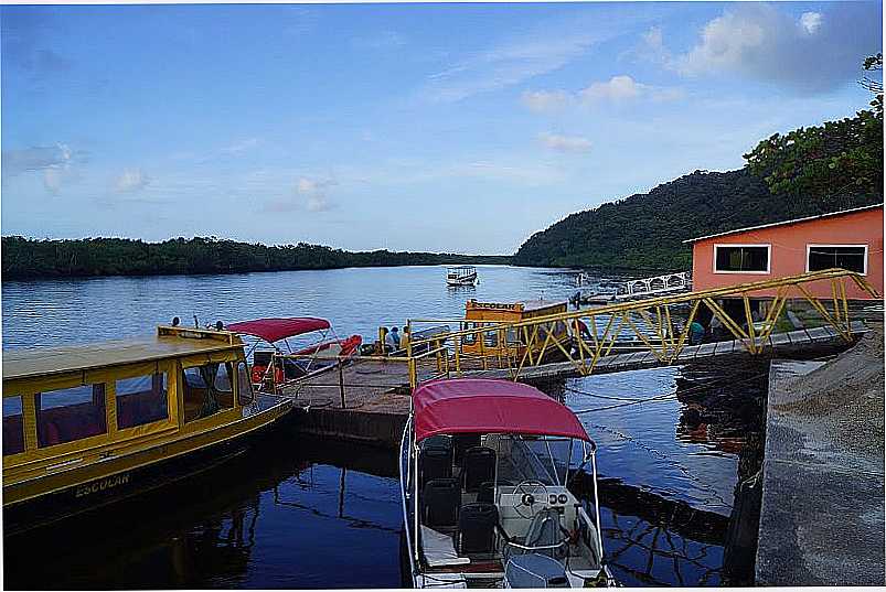 ARIRI-SP-EMBARCAES NO CANAL-FOTO:ANDRE PIMENTEL  - ARIRI - SP