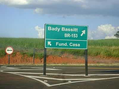 ENTRADA DA CIDADE-FOTO:VALDECIR COSTA DA SI - BADY BASSITT - SP