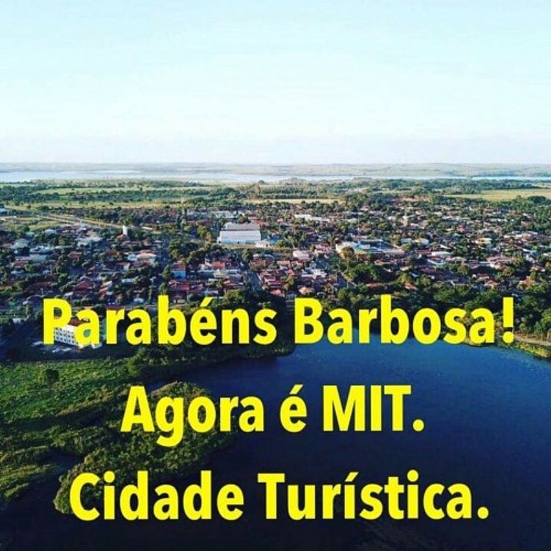 BARBOSA ENTROU PARA O ROL DE CIDADES TURSTICAS DO BRASIL! - BARBOSA - SP