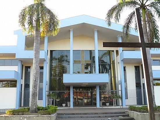 IGREJA DE SO BENEDITO EM BARRETOS-SP-FOTO:OLINTOCRISTO - BARRETOS - SP