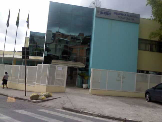 BARUERI - BIBLIOTECA MUNICIPAL CORA CORALINA, POR ANTONIO CCERO DA SILVA - GUIA - BARUERI - SP