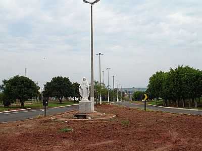 IMAGEM DE N.SENHORA NO TREVO-FOTO:MARCELO SZK  - BILAC - SP