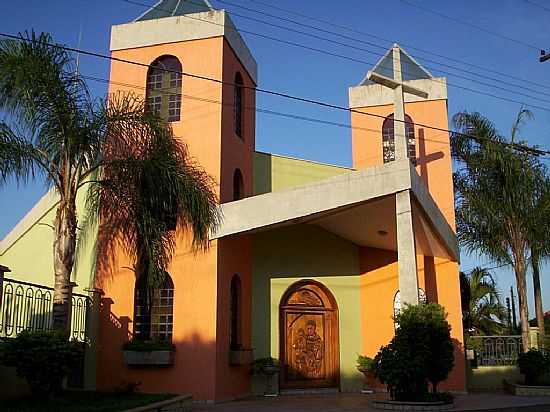 IGREJA DE SANTO ANTNIO EM BIRIGUI-FOTO:RENATO LOPES PEDROSA - BIRIGI - SP