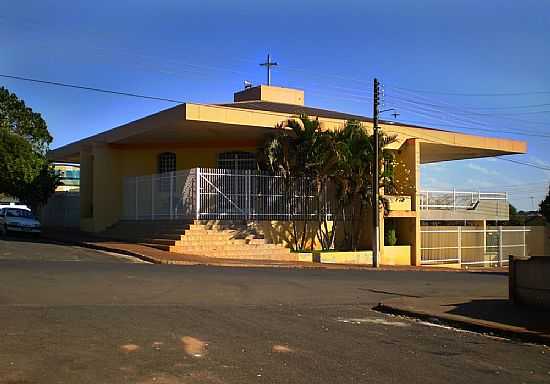 BORBOREMA-SP-IGREJA DE SANTA EDWIRGES-FOTO:BUI IBITINGA - BORBOREMA - SP