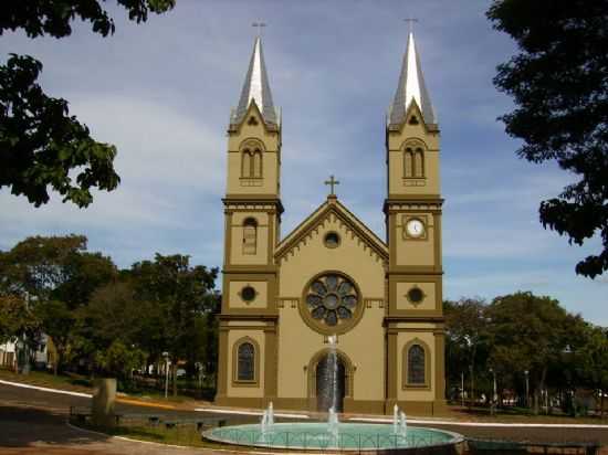 IGREJA MATRIZ., POR GUILHERME TROMBINI - BROTAS - SP