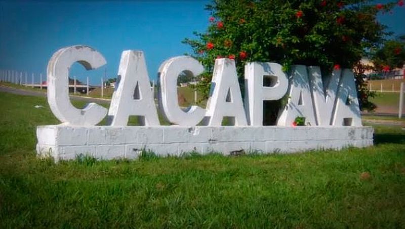 PONTE DO RIO PARABA DO SUL EM CAAPAVA. - CAAPAVA - SP