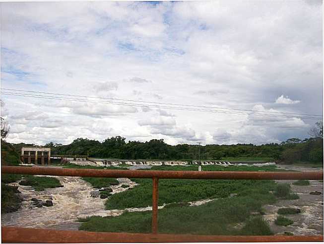 BARRAGEM DA CACHOEIRA DE EMAS EM PIRASSUNUNGA - POR NESTOR JOSE DIA FILHO - CACHOEIRA DE EMAS - SP