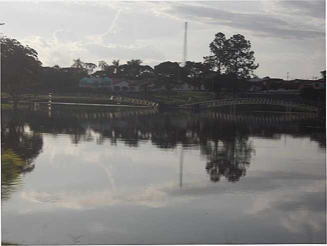 LAGO MUNICIPAL, POR EVA DE JESUS ALEIXO - CAMPINA DO MONTE ALEGRE - SP