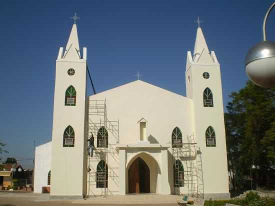 PAROQUIA DE SO ROQUE EM REFORMA, POR HENRIQUE SZABO - CAMPINA DO MONTE ALEGRE - SP