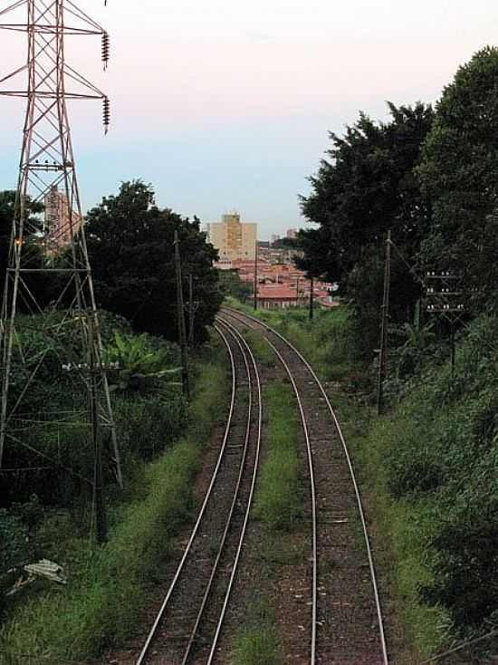 CAMPINAS-SP-FERROVIA-FOTO:EDUARDO DANTAS - CAMPINAS - SP