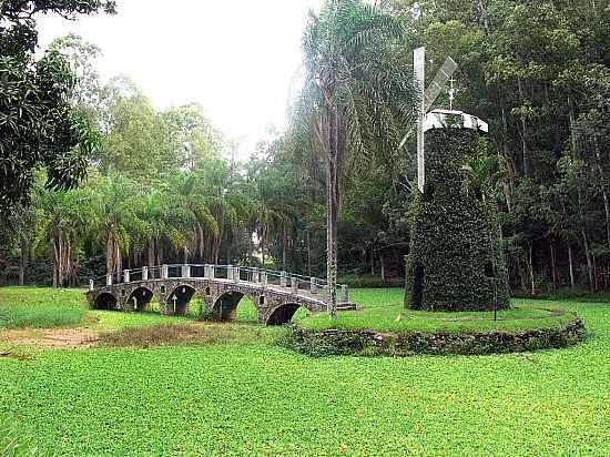 CAMPINAS-SP-MOINHO E PONTE NA ANTIGA FAZENDA BRADESCO-FOTO:EDUARDO DANTAS - CAMPINAS - SP