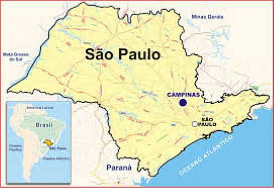 MAPA DE LOCALIZAO - CAMPINAS - SP