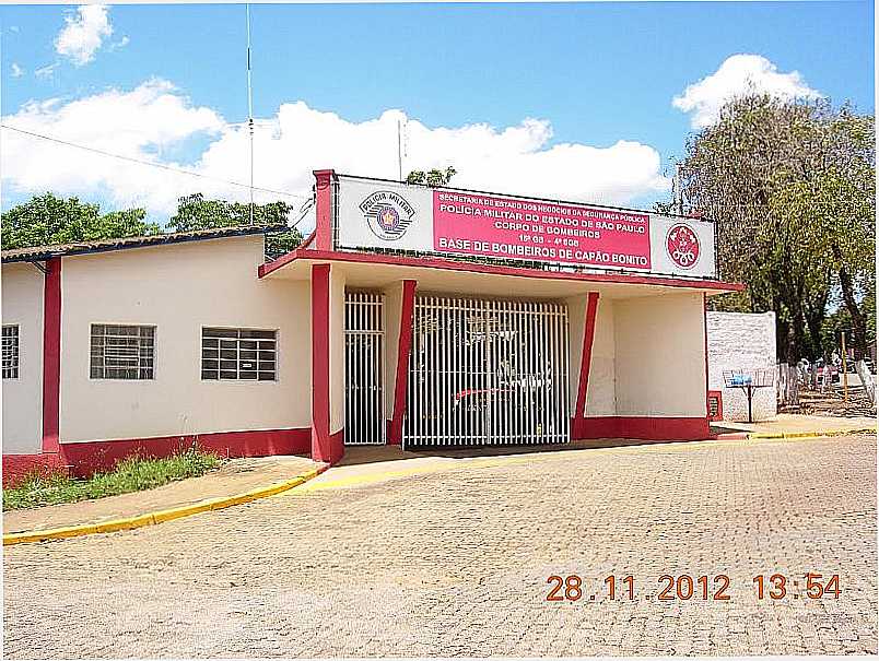 CAPO BONITO-SP-CORPO DE BOMBEIROS-FOTO:EDNEI CARVALHO - CAPO BONITO - SP