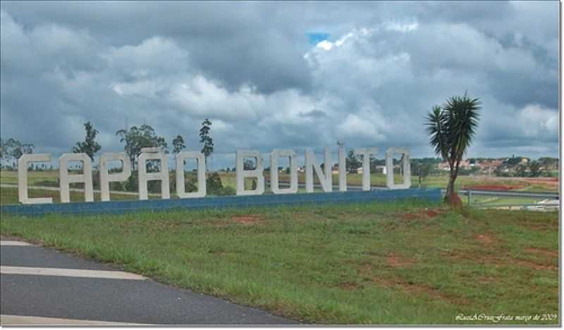 CAPO BONITO-SP-ENTRADA DA CIDADE-FOTO:LUZIACRUZFRATA - CAPO BONITO - SP