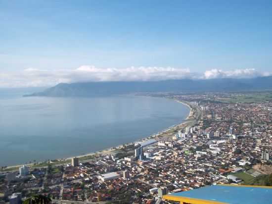 VISTA PARA CIDADE CARAGUA, POR GEORGE  - CARAGUATATUBA - SP