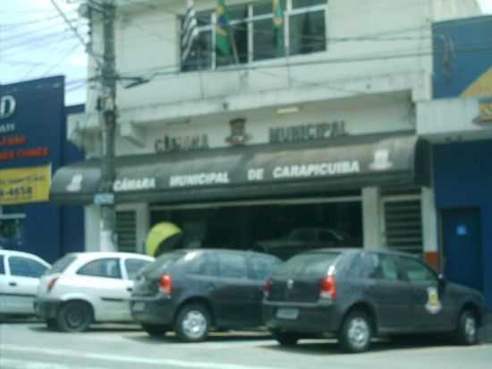 CMARA MUNICIPAL DE CARAPICUIBA, POR ANTONIO CCERO DA SILVA(GUIA) - CARAPICUBA - SP