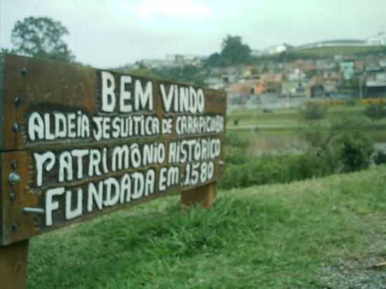 ALDEIA DE CARAPICUIBA, POR ANTONIO CCERO DA SILVA(GUIA) - CARAPICUBA - SP