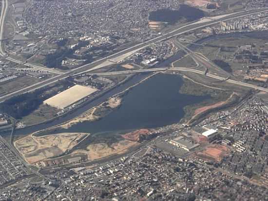 RIO TIET, RODOANEL E LAGOA-FOTO:ANDR BONACIN - CARAPICUBA - SP