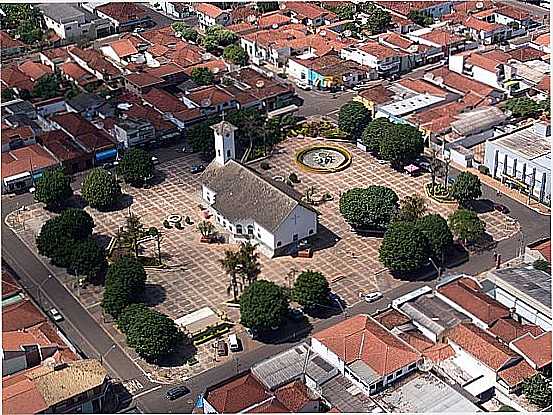 VISTA DA IGREJA MATRIZ DE CARDOSO-SP - CARDOSO - SP
