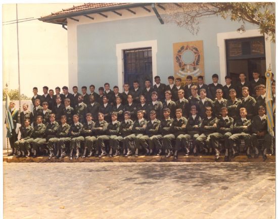 TIRO DE GUERRA DE CB 1986, POR VALDECIR FERIAN - CASA BRANCA - SP