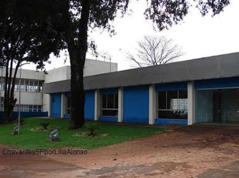 CHAVANTES-SP-BIBLIOTECA E SALA DE CONVENO-FOTO:CARLOS CSAR ANTUNES - CHAVANTES - SP