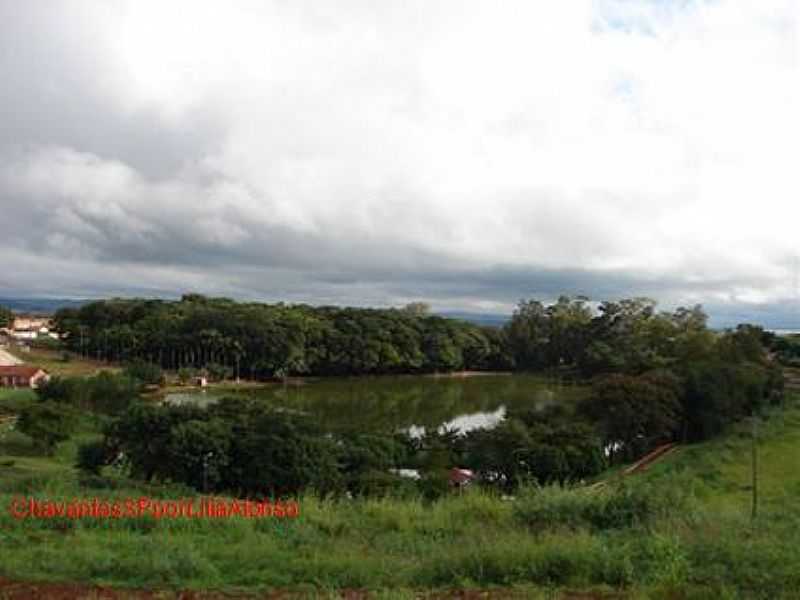 CHAVANTES-SP-LAGO NO BOSQUE-FOTO:CARLOS CSAR ANTUNES - CHAVANTES - SP