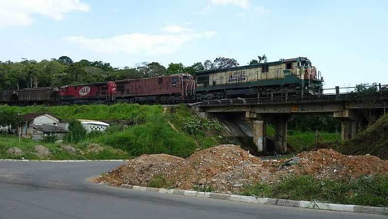 CIP-GUAU-SP-FERROVIA NO DISTRITO-FOTO:JEFERSON TIAGO - CIP-GUAU - SP