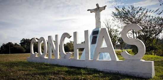 ENTRADA DE CONCHAS, POR CLAUDENICIO - CONCHAS - SP