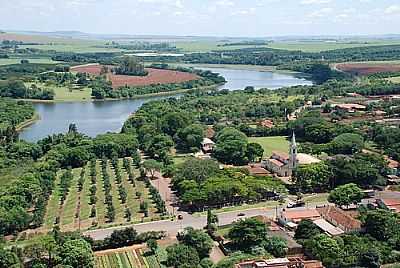 IGREJA E REPRESA DO CASCALHO - CORDEIRPOLIS - SP