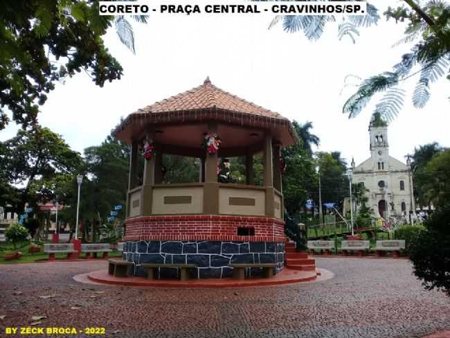 CORETO NA PA. CENTRAL DE CRAVINHOS/SP., POR ZCK BROCA - CRAVINHOS - SP