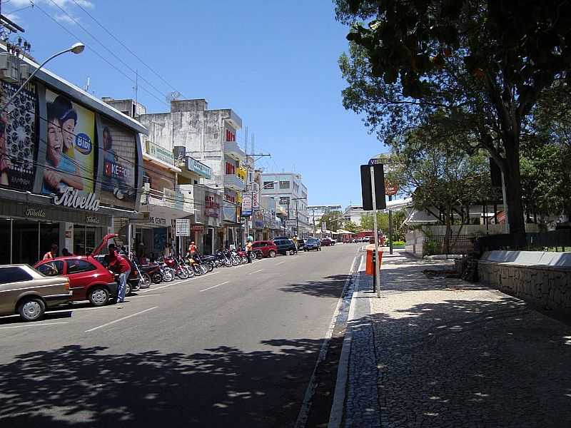 PAULO AFONSO-BA - AVENIDA COMERCIAL DA CIDADE  POR WALTER LEITE  - PAULO AFONSO - BA