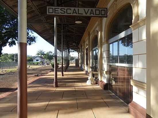 ESTAO FERROVIRIA DE DESCALVADO-FOTO:DETOG - DESCALVADO - SP