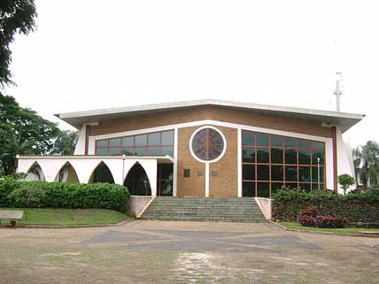 IGREJA DE SO SEBASTIO EM DESCALVADO-FOTO:WKOYANAGI - DESCALVADO - SP