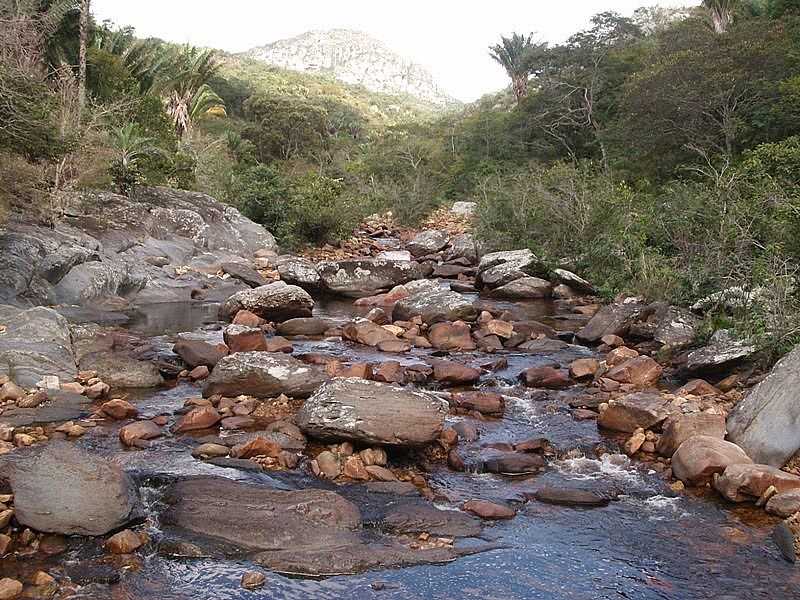 PEDRAS ALTAS DO MIRIM-BA-LEITO DO RIO ITAPICURU MIRIM-FOTO:EIRU - PEDRAS ALTAS DO MIRIM - BA