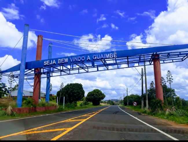 ENTRADA PRINCIPAL DA CIDADE, POR JALMIR - GUAIMB - SP
