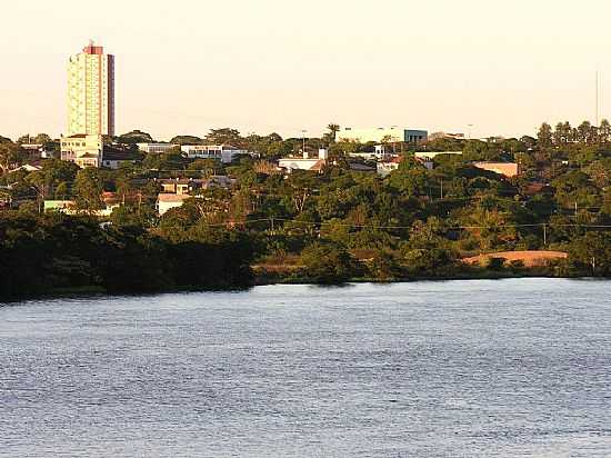 GUARA-SP-RIO PARAN E A CIDADE-FOTO:RICO CHRISTMANN - GUARA - SP