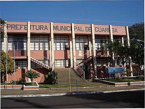 PREFEITURA MUNICIPAL-FOTO:WESLEY VENTURIN - GUARIBA - SP