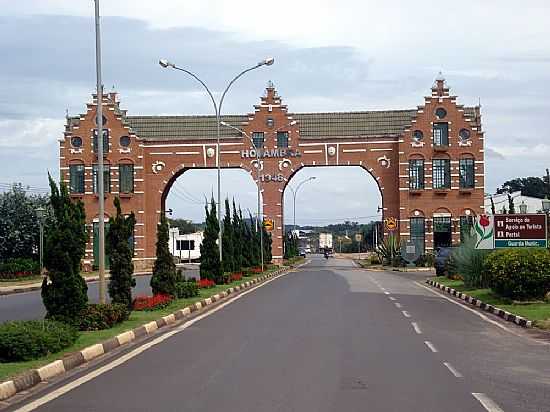 HOLAMBRA-SP-PRTICO DE ENTRADA DA CIDADE-FOTO:ZEKINHA - HOLAMBRA - SP