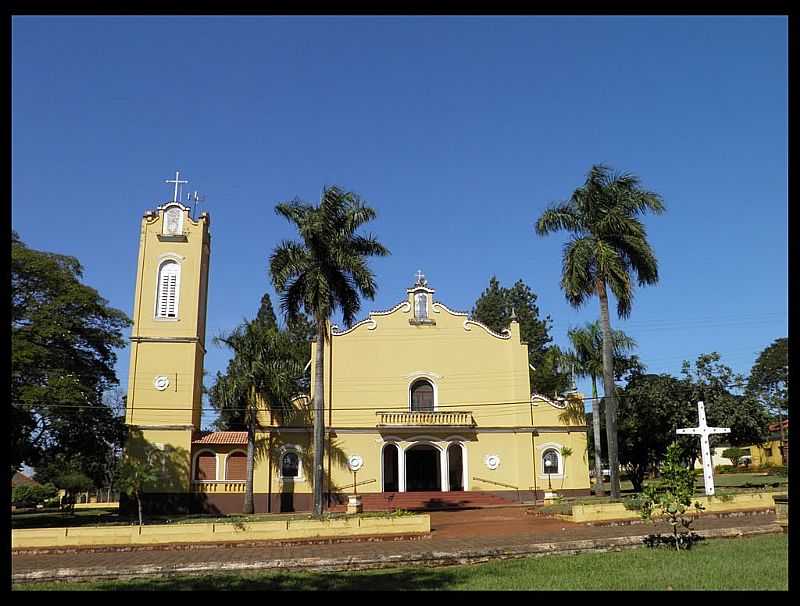 IGARAPAVA-SP-IGREJA DE SO LUS GONZAGA NA VILA USINA JUNQUEIRA-FOTO:ALTEMIRO OLINTO CRISTO - IGARAPAVA - SP